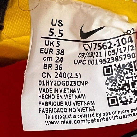 LeBron XVIII Men Shoe 5.5 React Low Top Sneaker Stewie Nike Work Run Gym Core Go